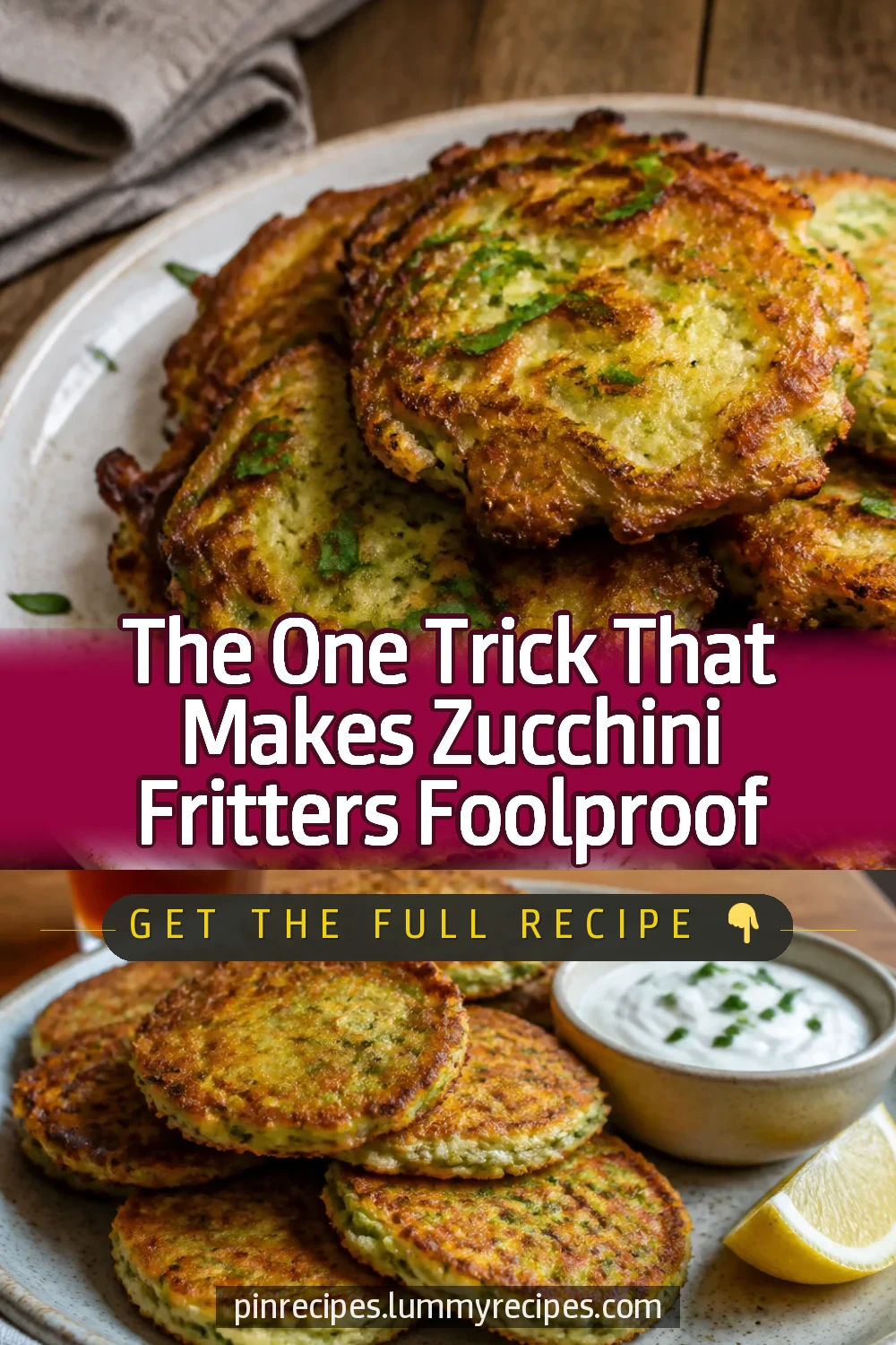 The One Trick That Makes Zucchini Fritters Foolproof