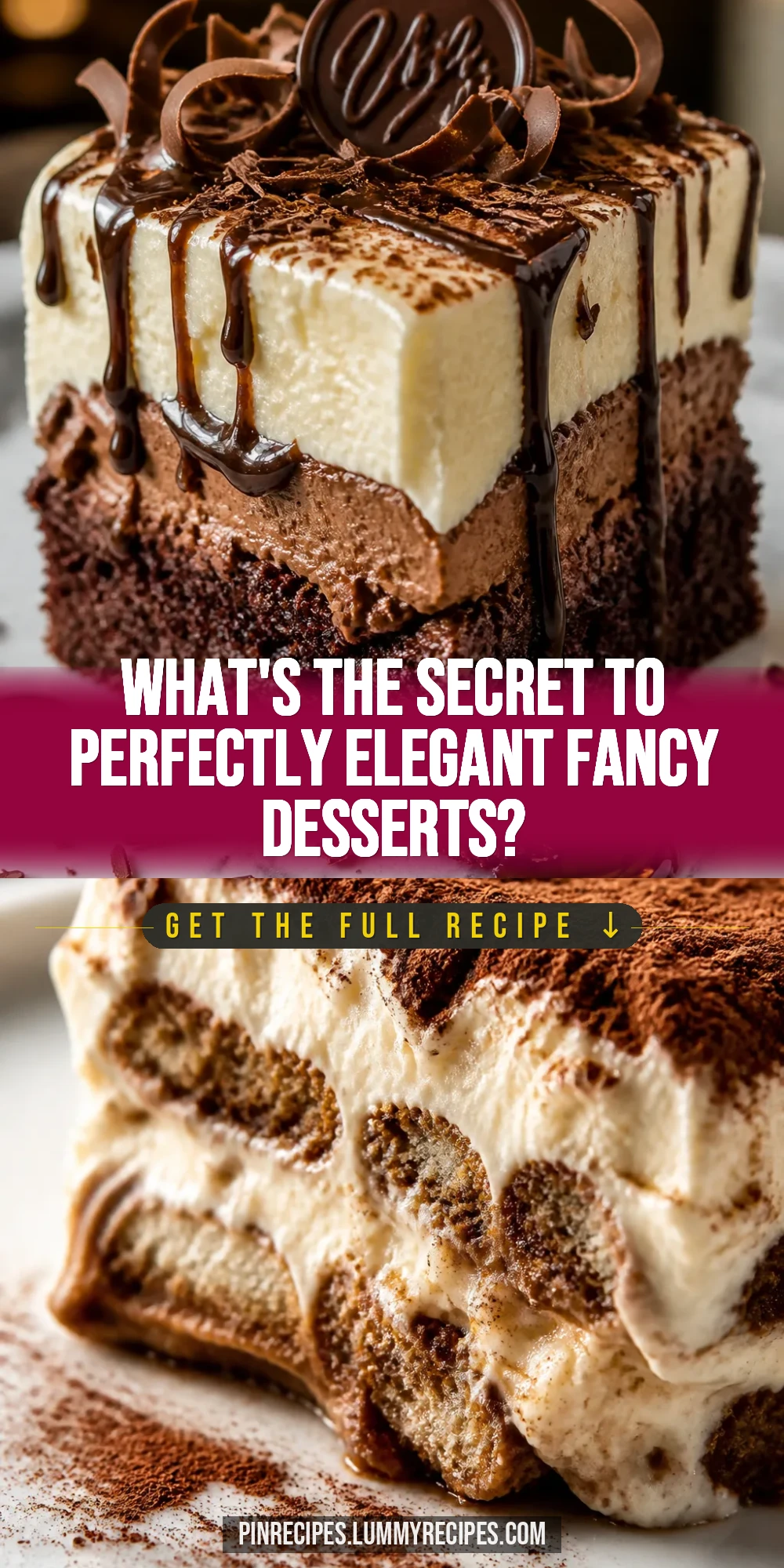 What's the Secret to Perfectly Elegant Fancy Desserts?