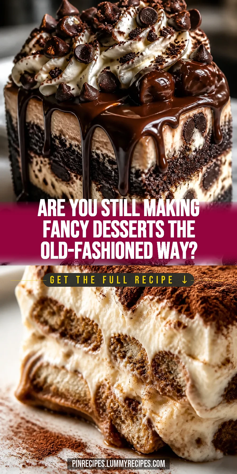 Are You Still Making Fancy Desserts the Old-Fashioned Way?
