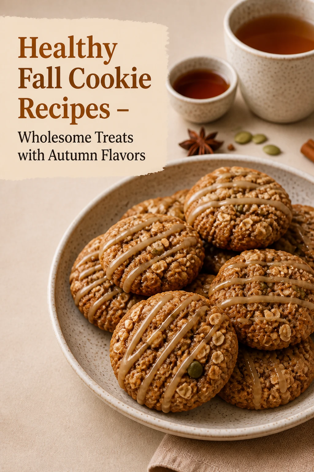 Healthy Fall Cookie Recipes – Wholesome Treats with Autumn Flavors