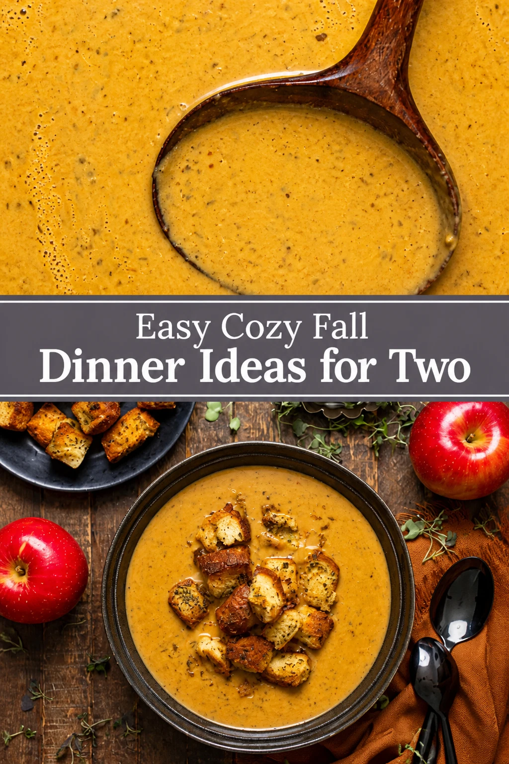 Easy Cozy Fall Dinner Ideas for Two