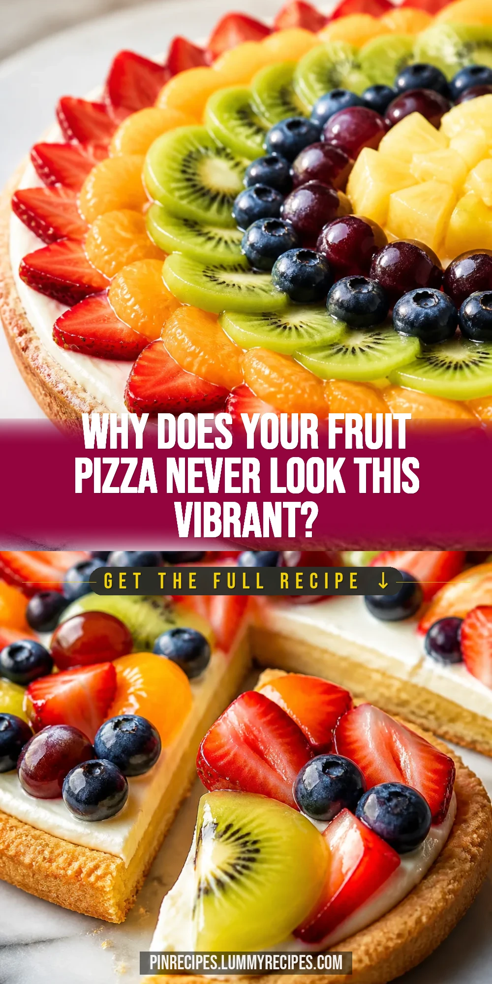 Why Does Your Fruit Pizza Never Look This Vibrant?
