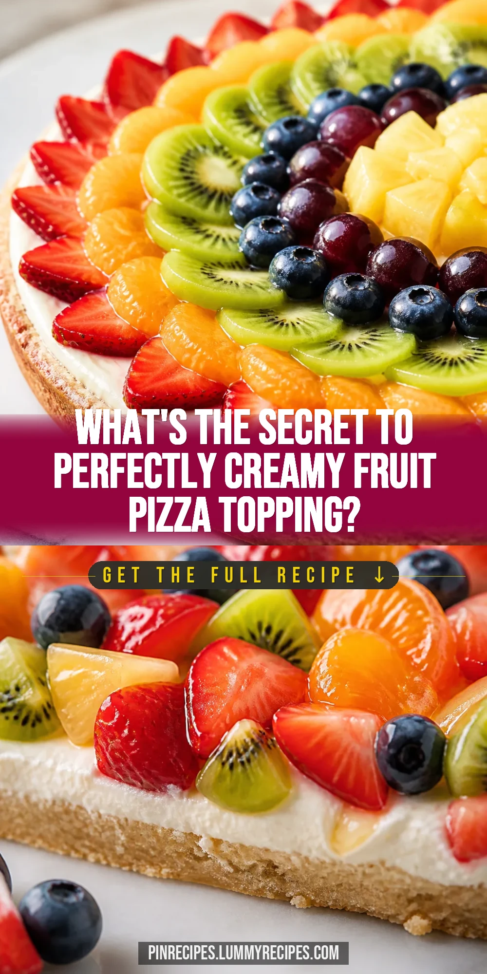 What's the Secret to Perfectly Creamy Fruit Pizza Topping?