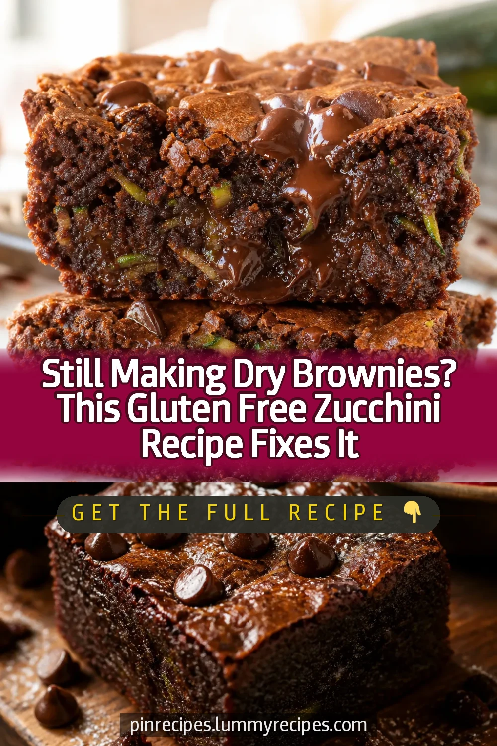 Still Making Dry Brownies? This Gluten Free Zucchini Recipe Fixes It