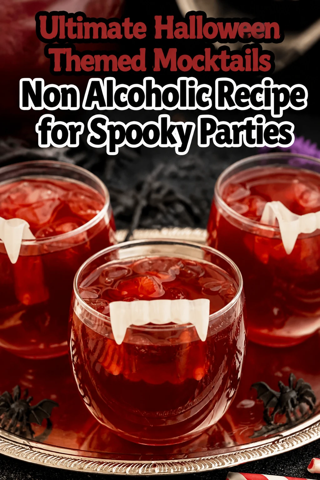 Ultimate Halloween Themed Mocktails Non Alcoholic Recipe for Spooky Parties