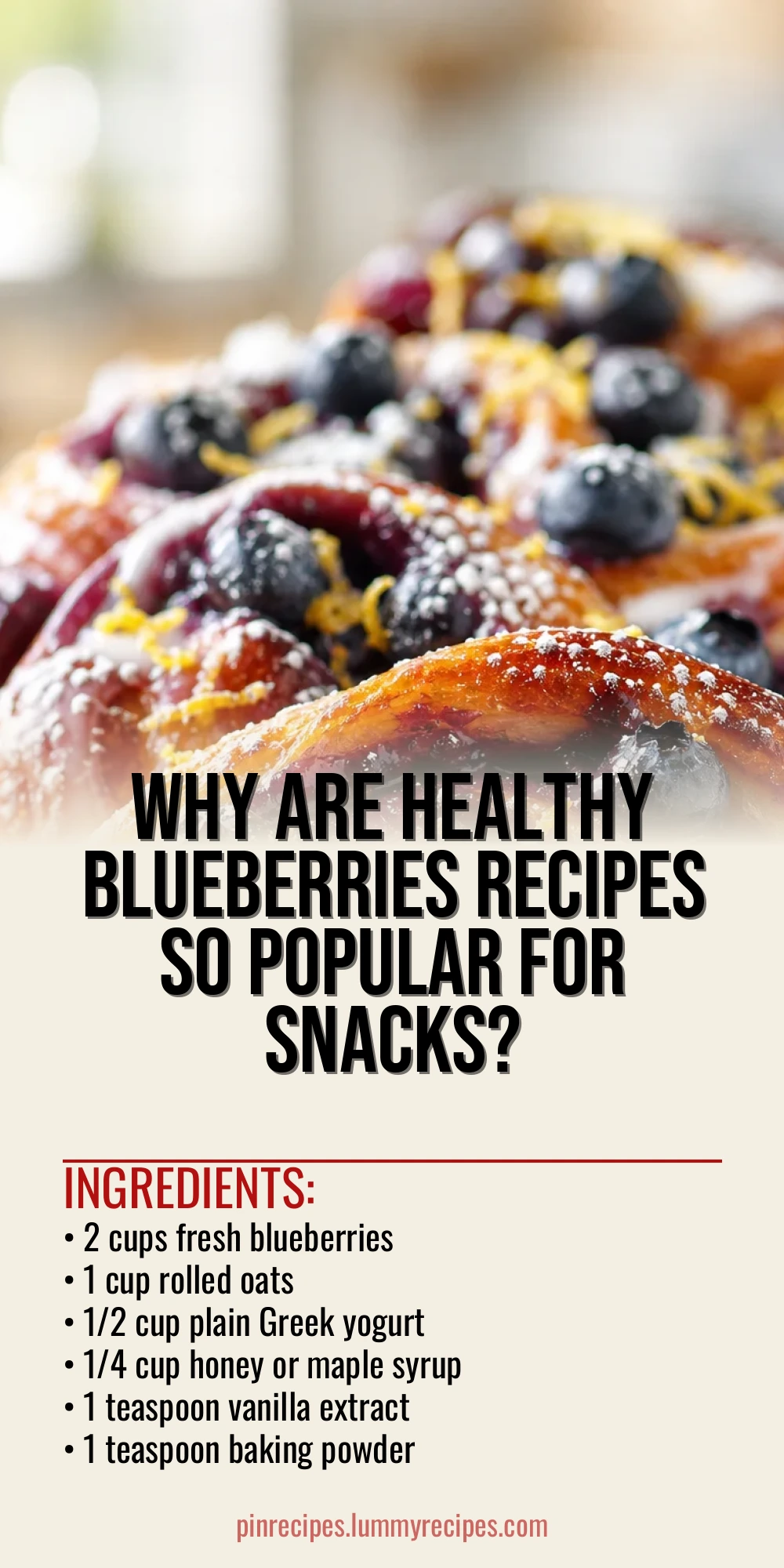 Why Are Healthy Blueberries Recipes So Popular for Snacks?