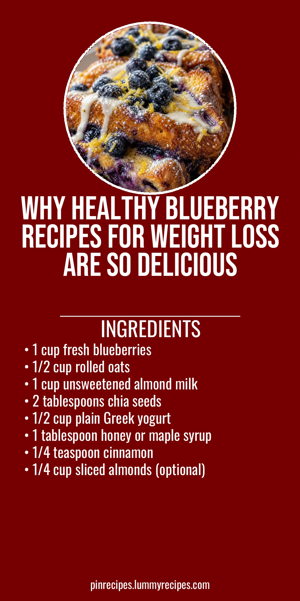 Why Healthy Blueberry Recipes for Weight Loss Are So Delicious