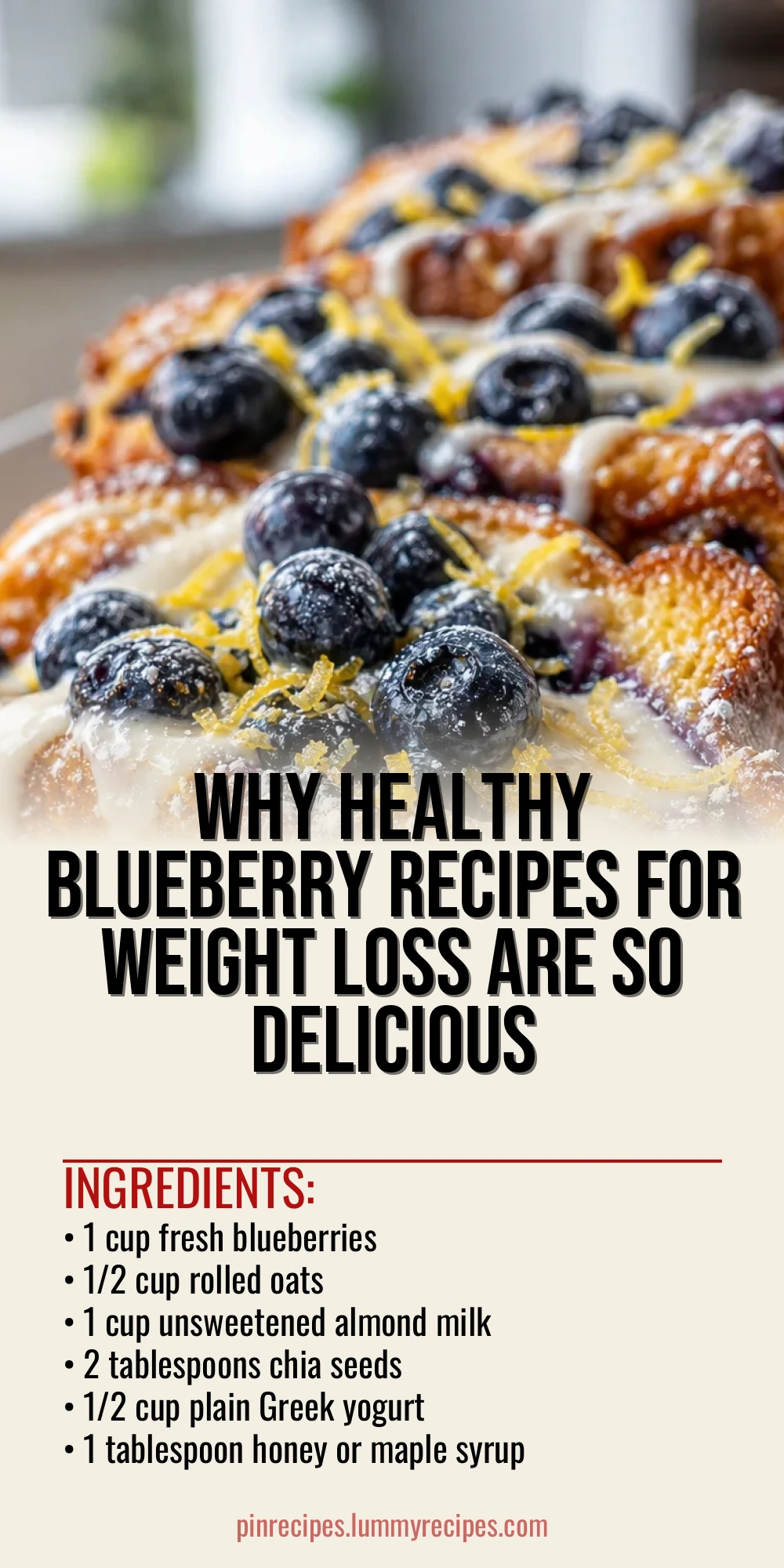 Why Healthy Blueberry Recipes for Weight Loss Are So Delicious