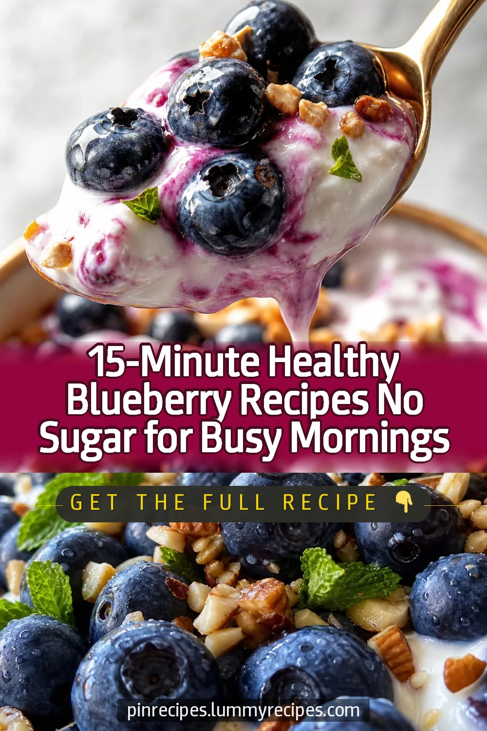 15-Minute Healthy Blueberry Recipes No Sugar for Busy Mornings
