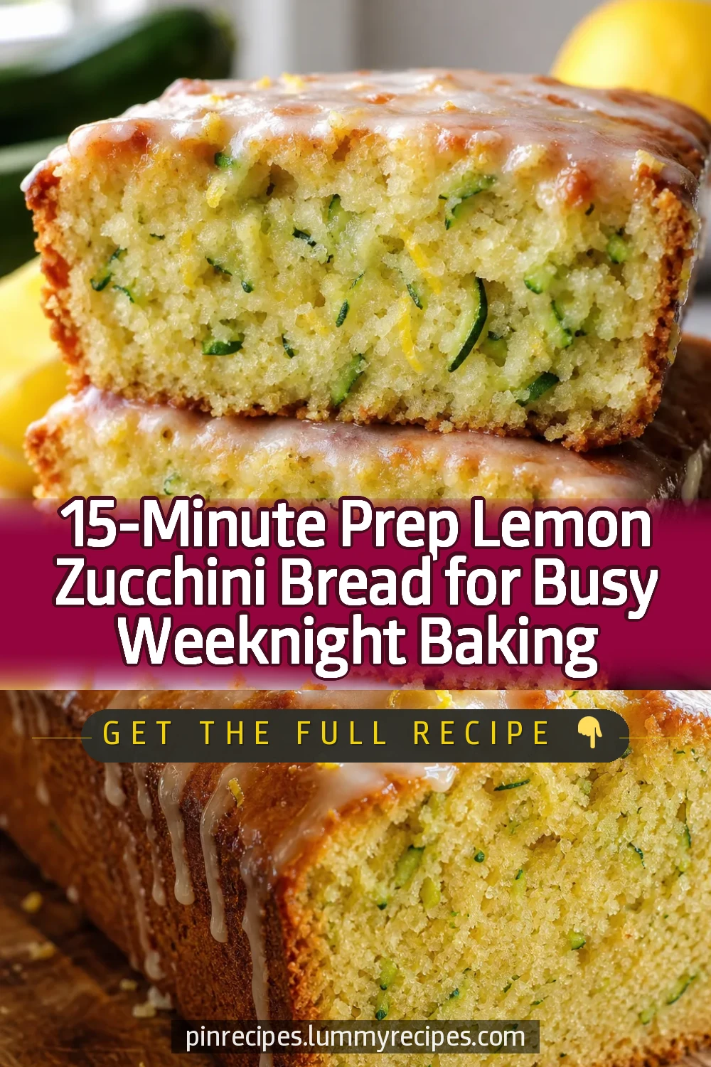 15-Minute Prep Lemon Zucchini Bread for Busy Weeknight Baking
