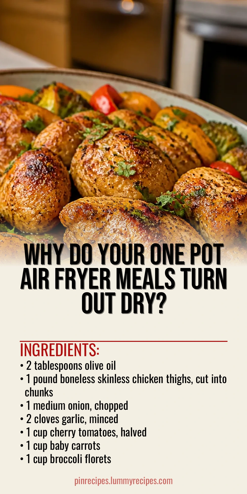 Why Do Your One Pot Air Fryer Meals Turn Out Dry?