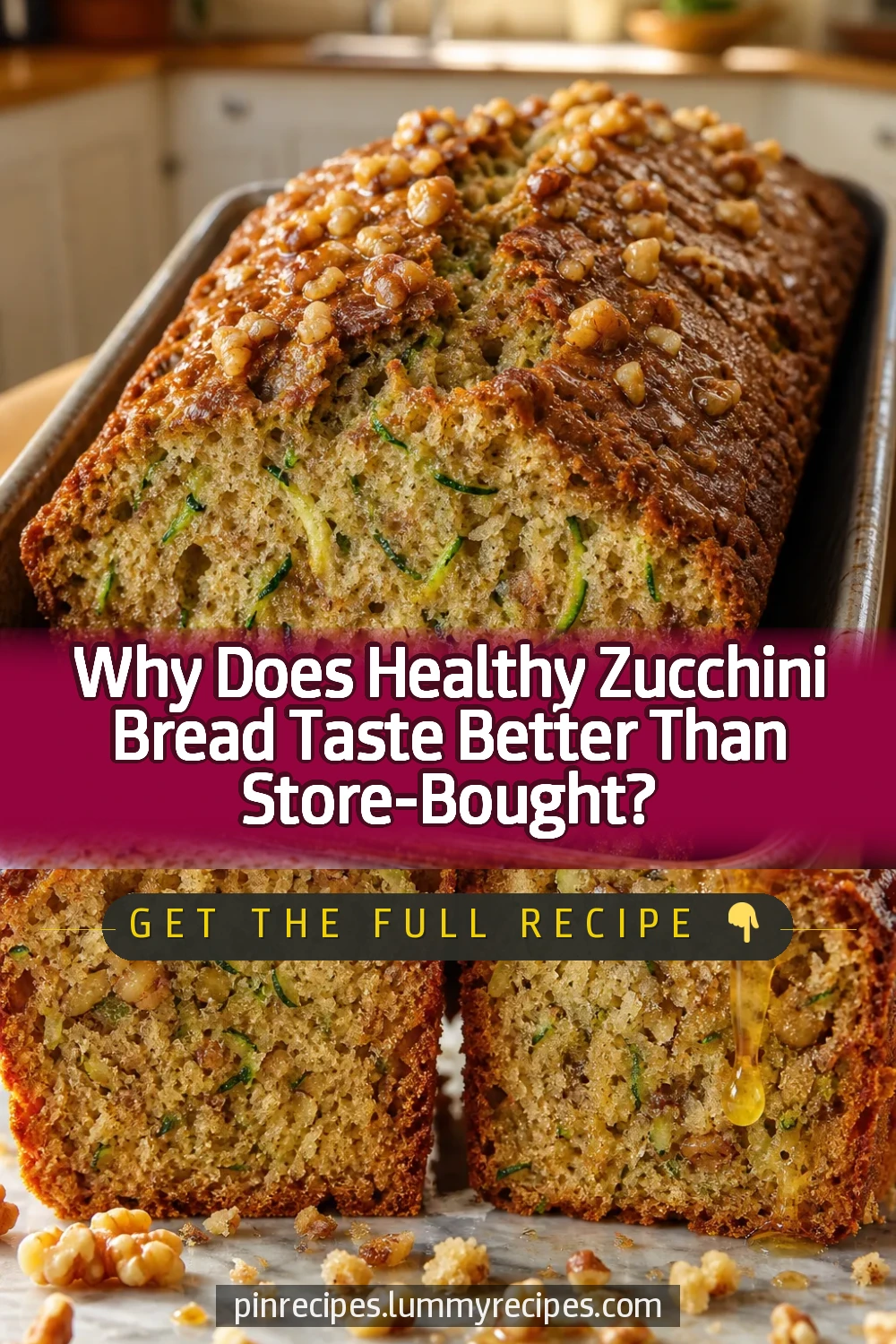 Why Does Healthy Zucchini Bread Taste Better Than Store-Bought?