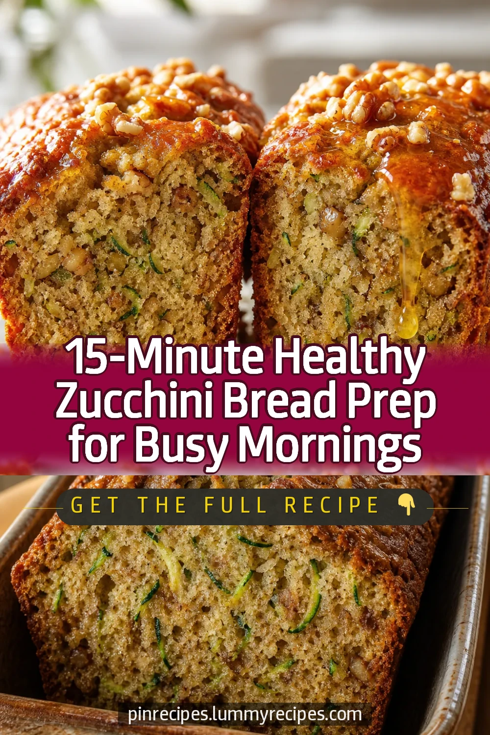15-Minute Healthy Zucchini Bread Prep for Busy Mornings
