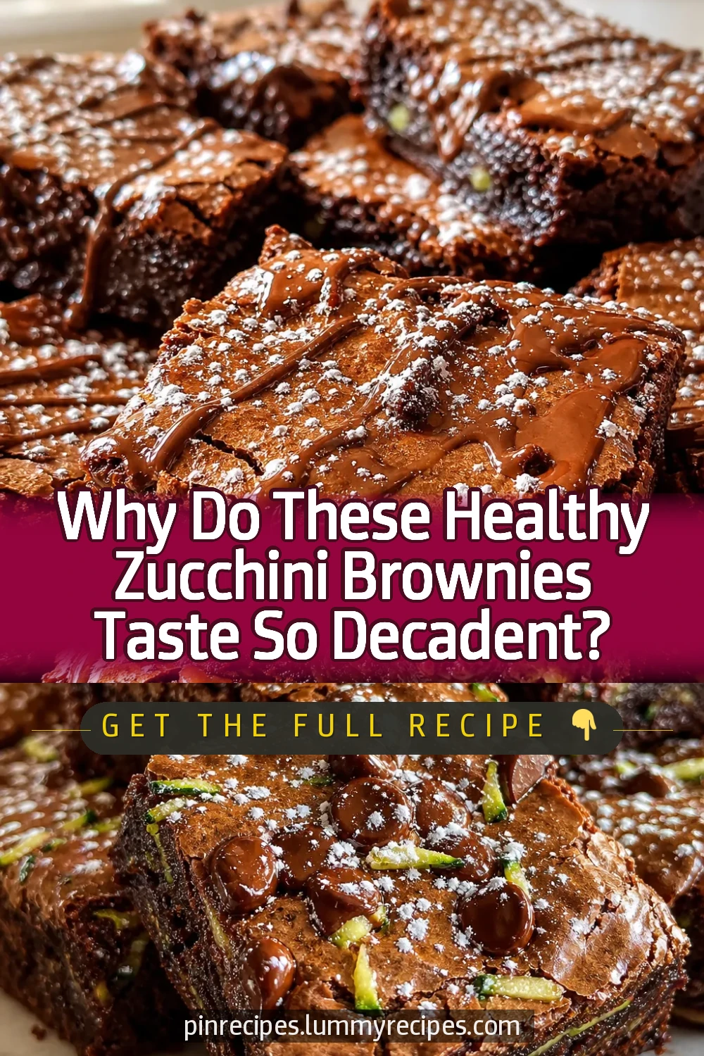 Why Do These Healthy Zucchini Brownies Taste So Decadent?