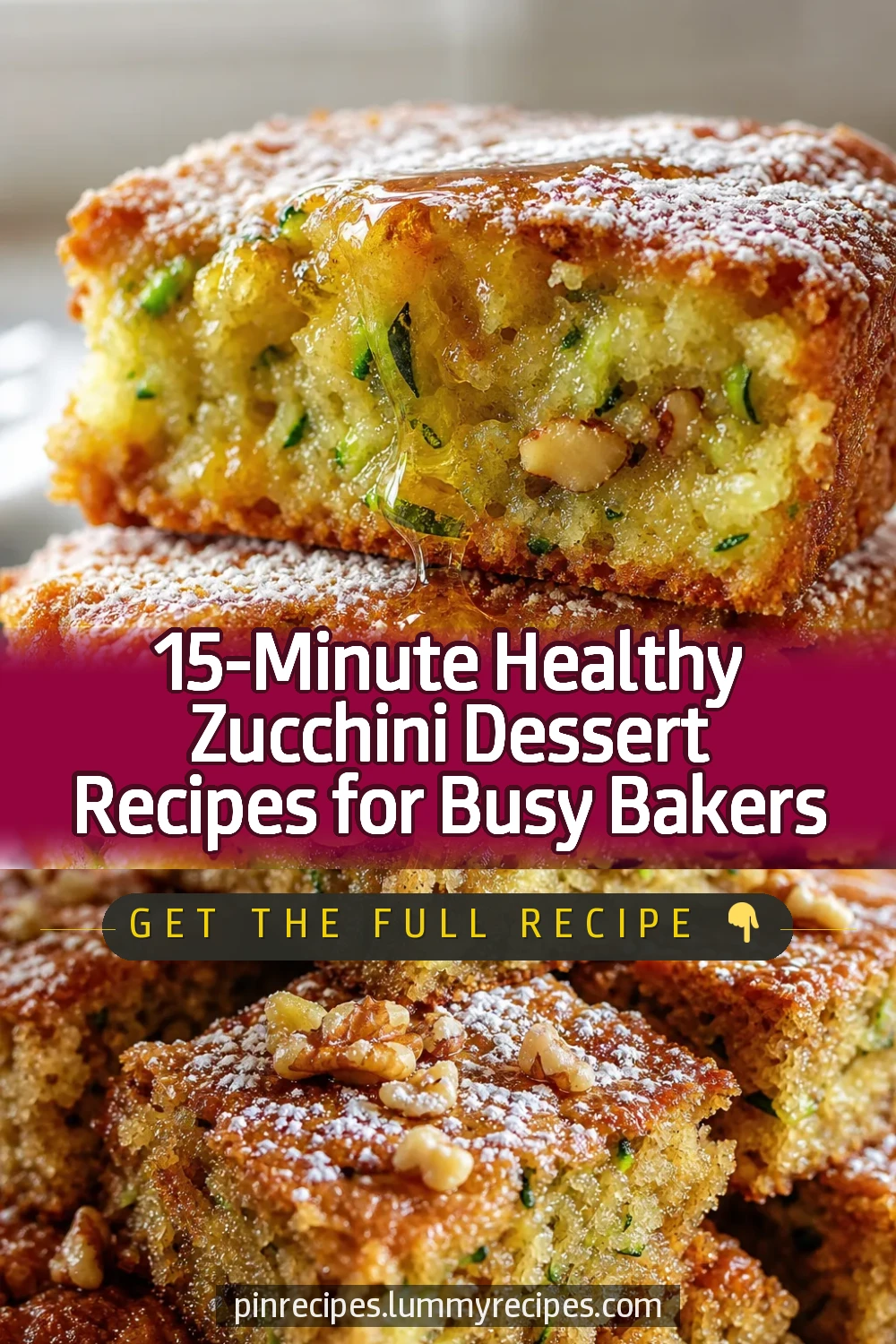 15-Minute Healthy Zucchini Dessert Recipes for Busy Bakers