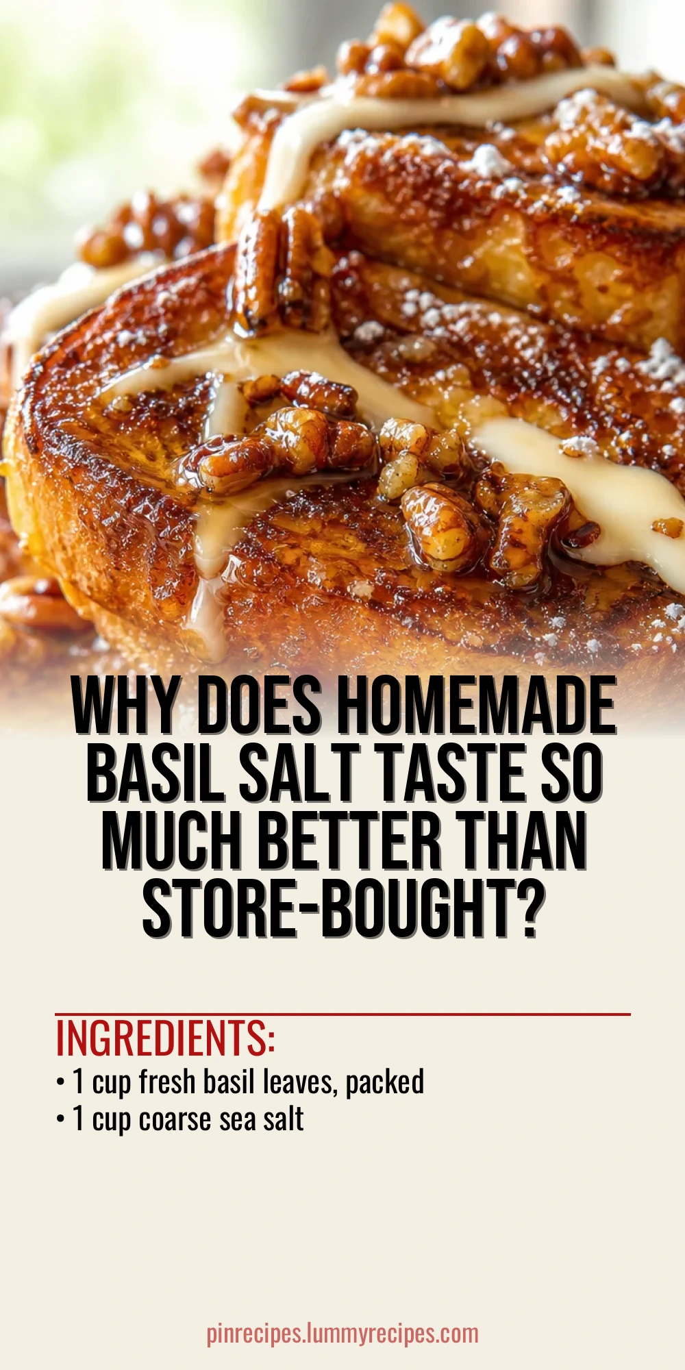 Why Does Homemade Basil Salt Taste So Much Better Than Store-Bought?