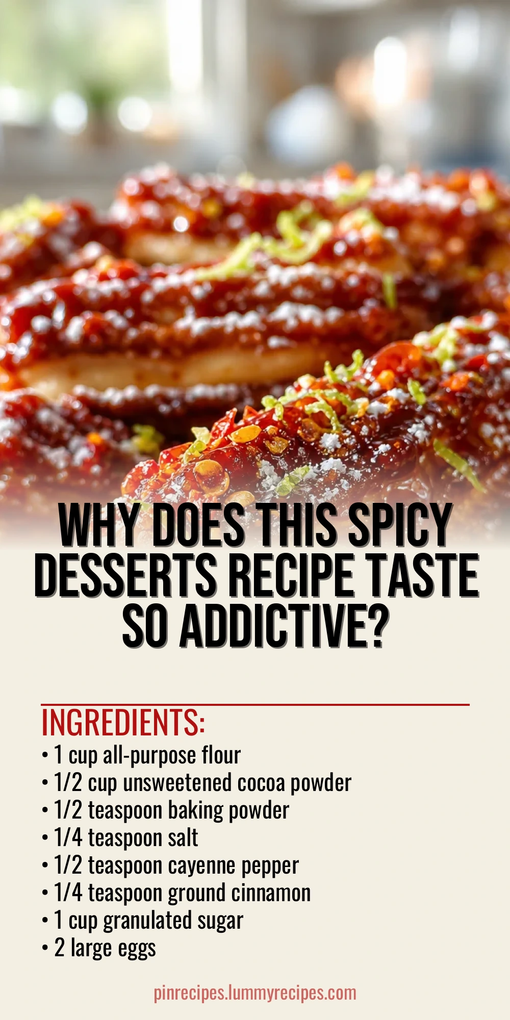 Why Does This Spicy Desserts Recipe Taste So Addictive?