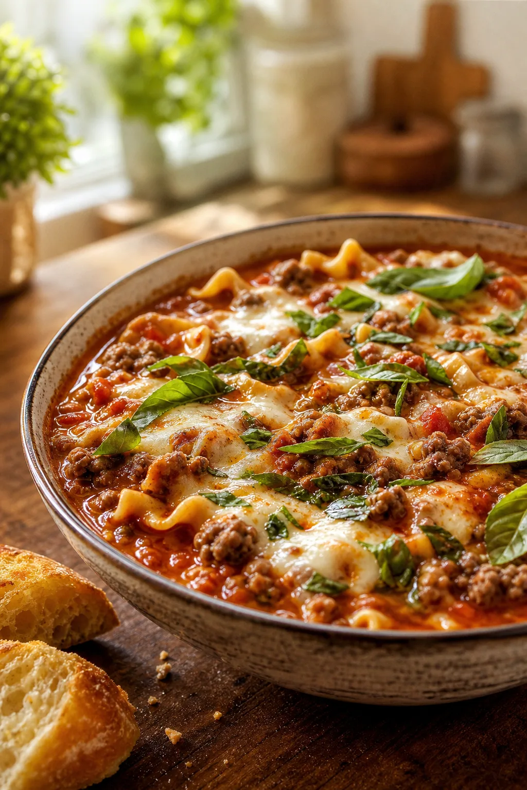 Easy Crock Pot Lasagna Soup Recipe for Cozy Family Dinners