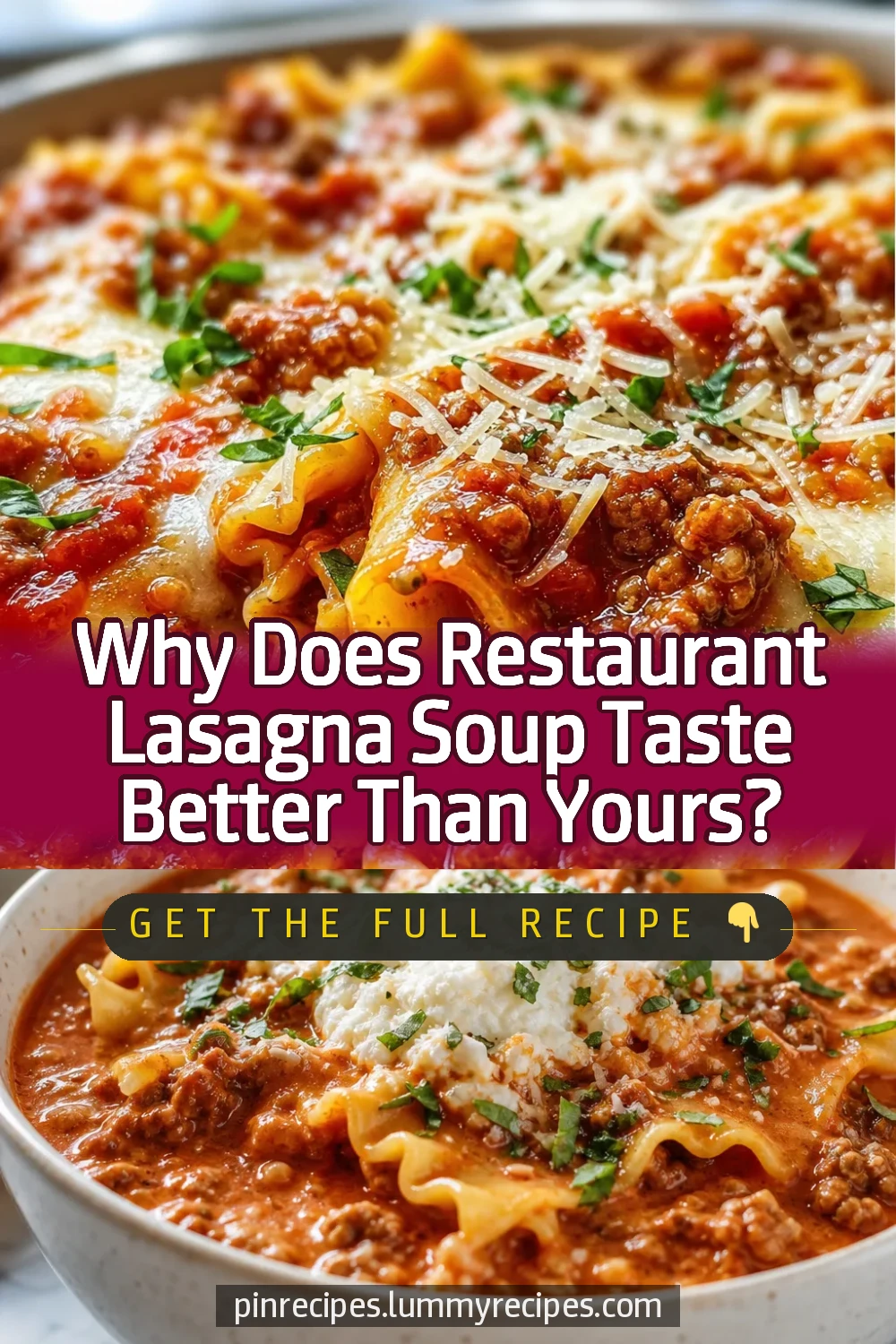 Why Does Restaurant Lasagna Soup Taste Better Than Yours?