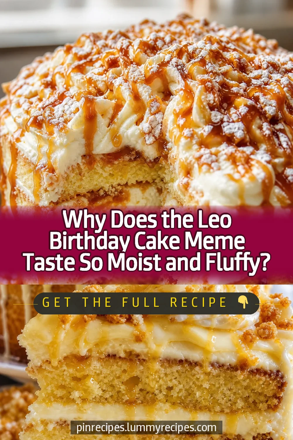 Why Does the Leo Birthday Cake Meme Taste So Moist and Fluffy?