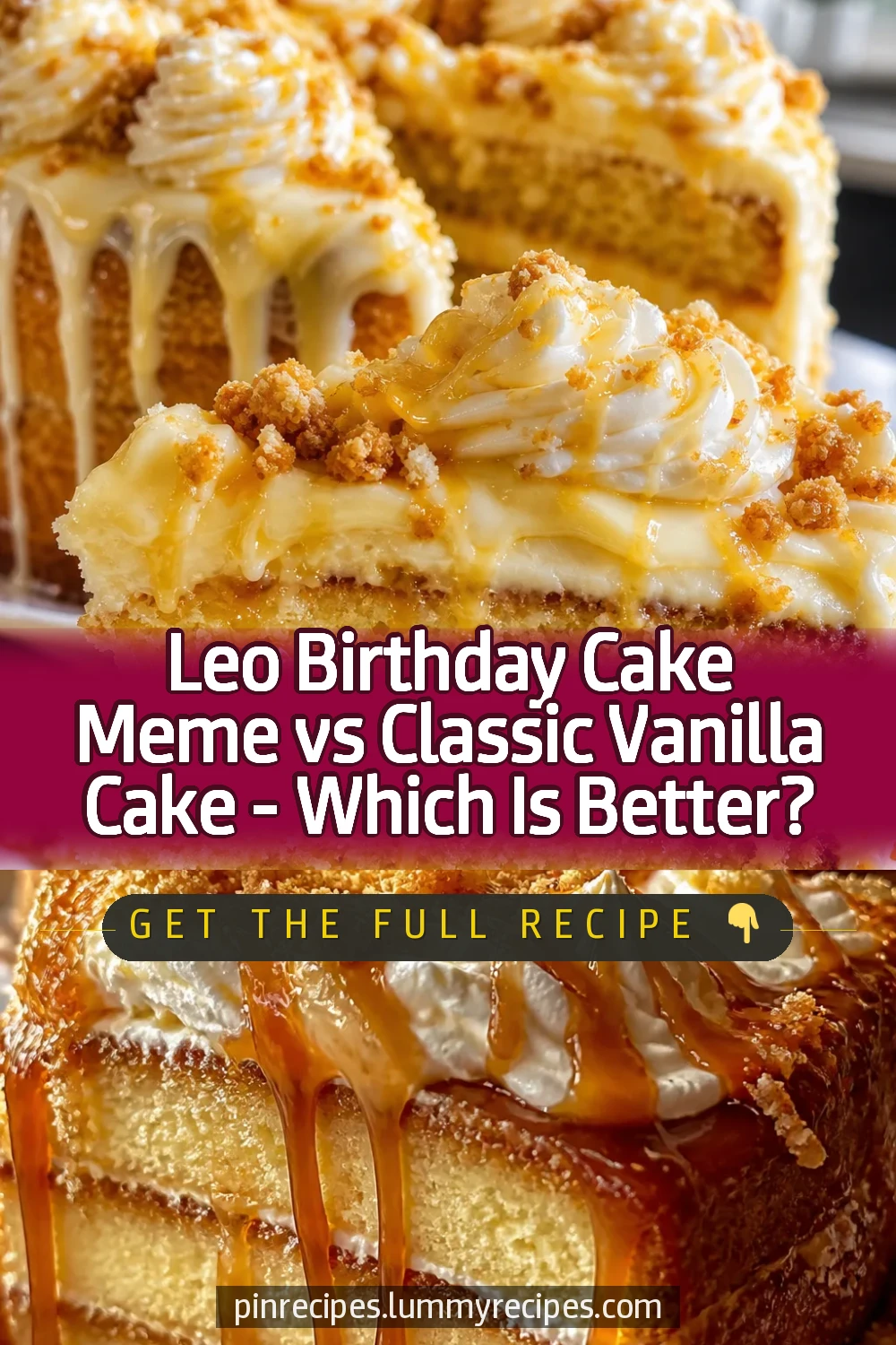 Leo Birthday Cake Meme vs Classic Vanilla Cake — Which Is Better?