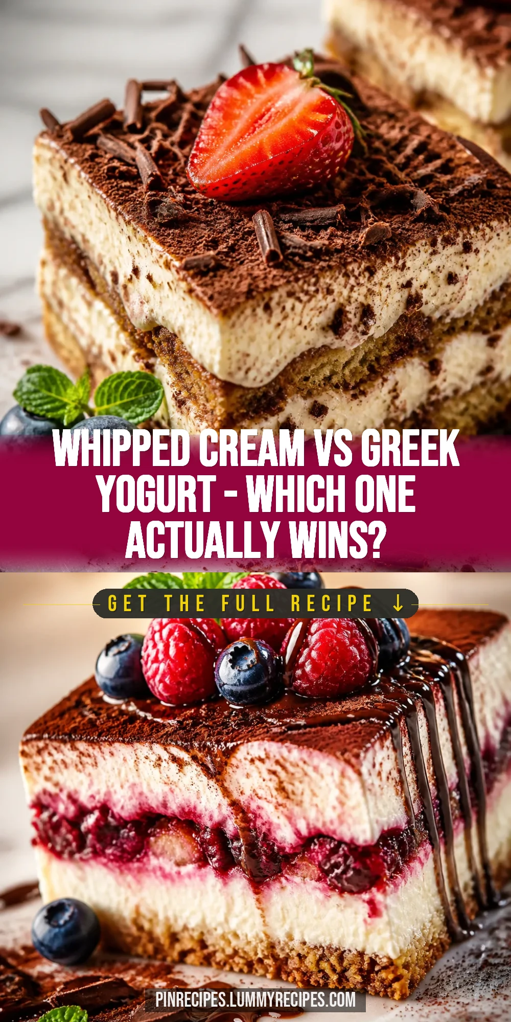 Whipped Cream vs Greek Yogurt — Which One Actually Wins?