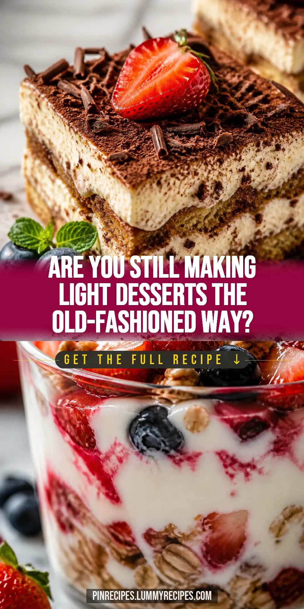 Are You Still Making Light Desserts the Old-Fashioned Way?