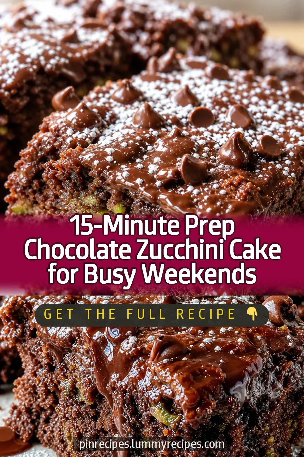 15-Minute Prep Chocolate Zucchini Cake for Busy Weekends
