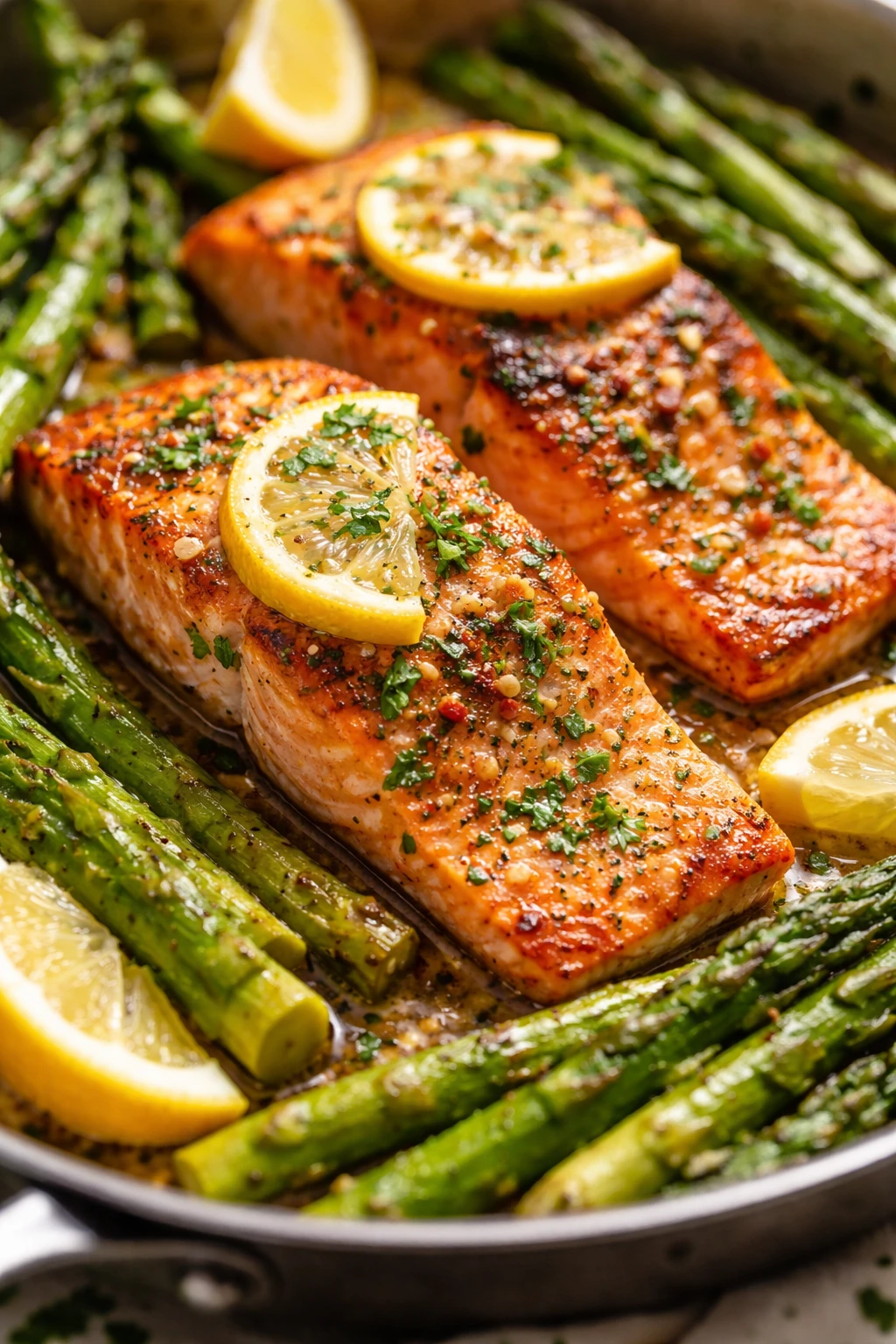 One Pan Salmon Asparagus Recipe for Easy, Flavorful Dinners