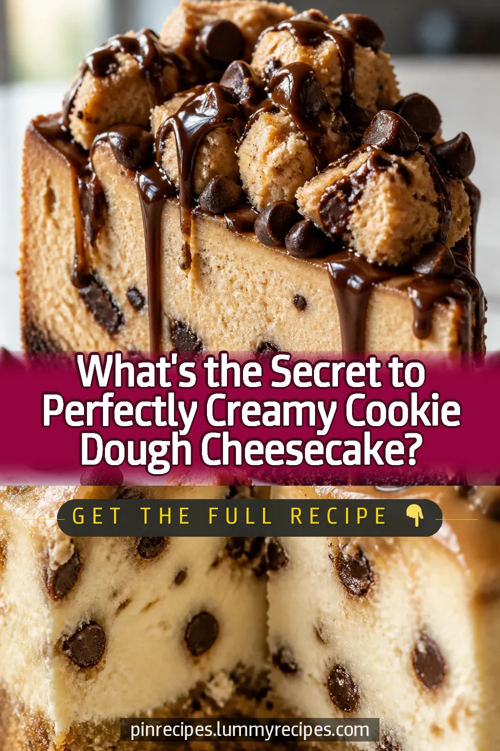 What's the Secret to Perfectly Creamy Cookie Dough Cheesecake?