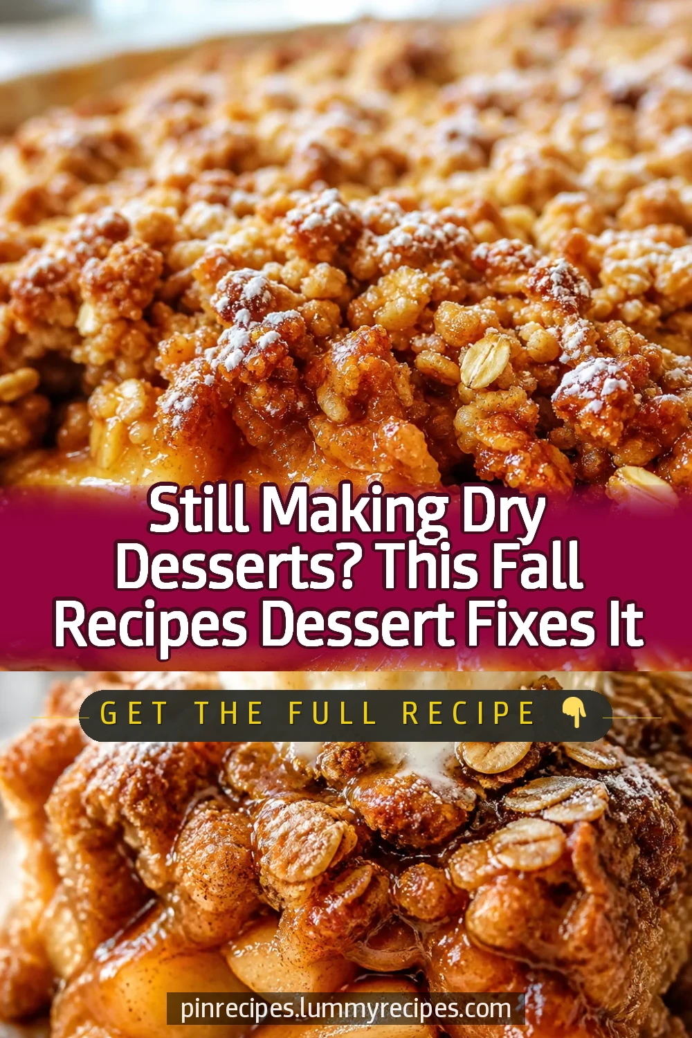 Still Making Dry Desserts? This Fall Recipes Dessert Fixes It