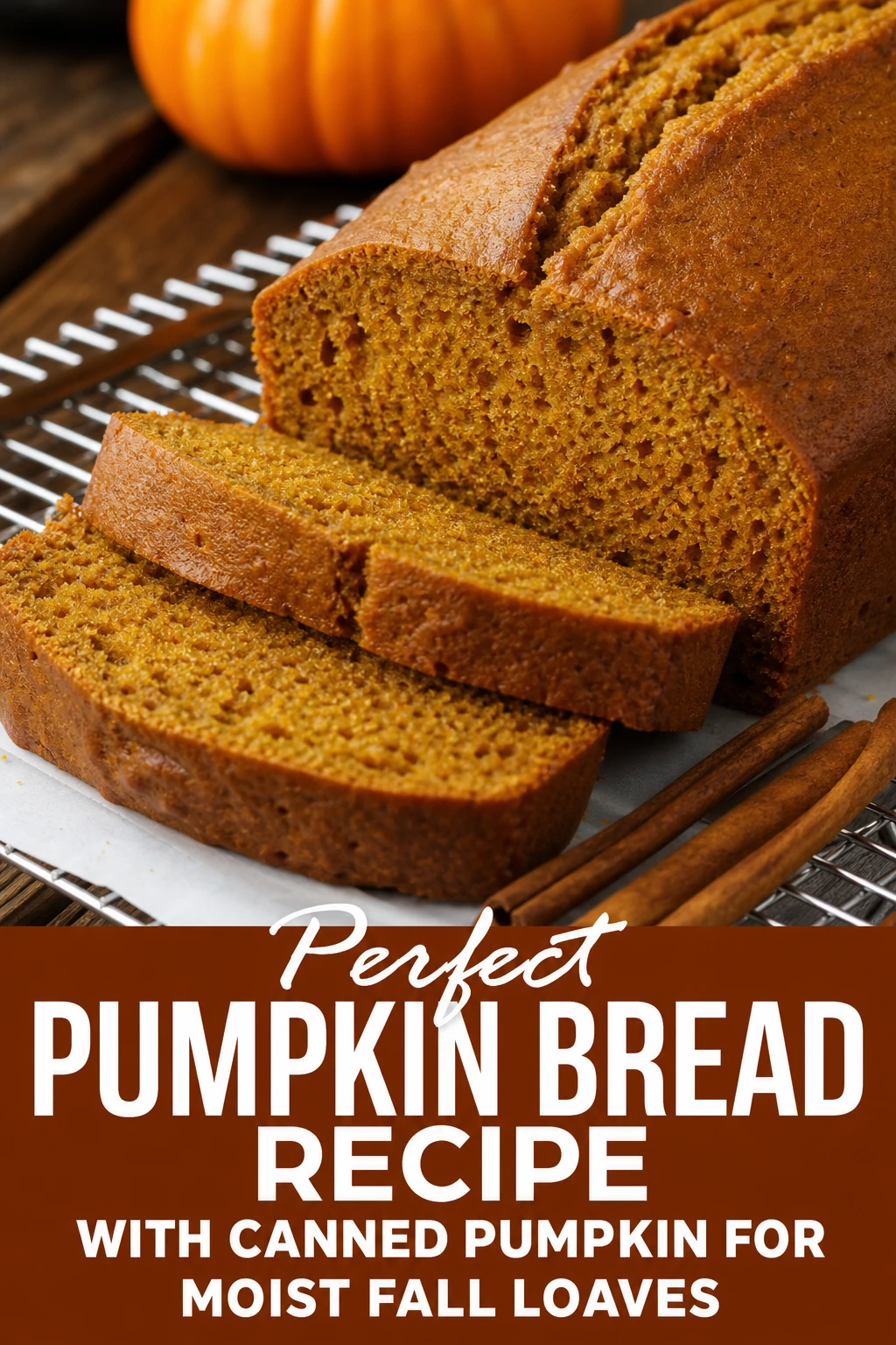 Perfect Pumpkin Bread Recipe with Canned Pumpkin for Moist Fall Loaves