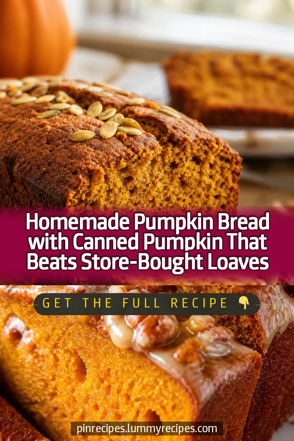 Homemade Pumpkin Bread with Canned Pumpkin That Beats Store-Bought Loaves