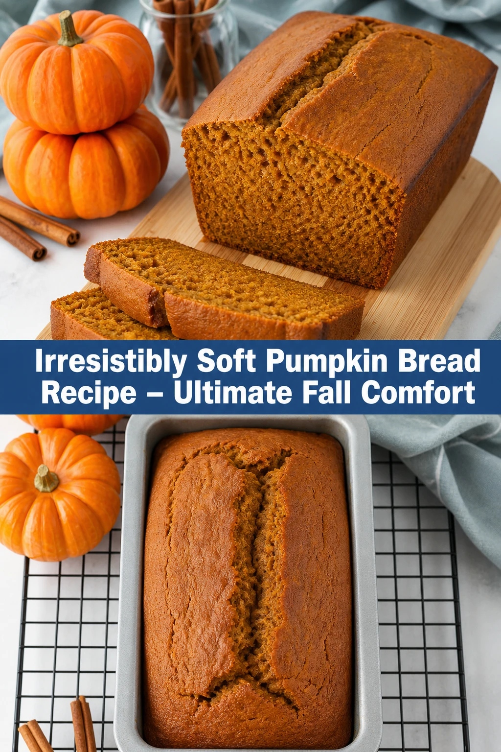 Irresistibly Soft Pumpkin Bread Recipe – Ultimate Fall Comfort