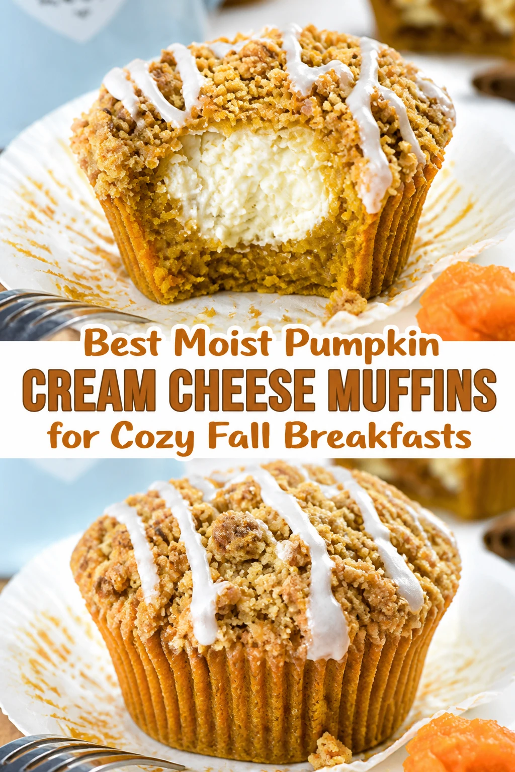 Best Moist Pumpkin Cream Cheese Muffins for Cozy Fall Breakfasts