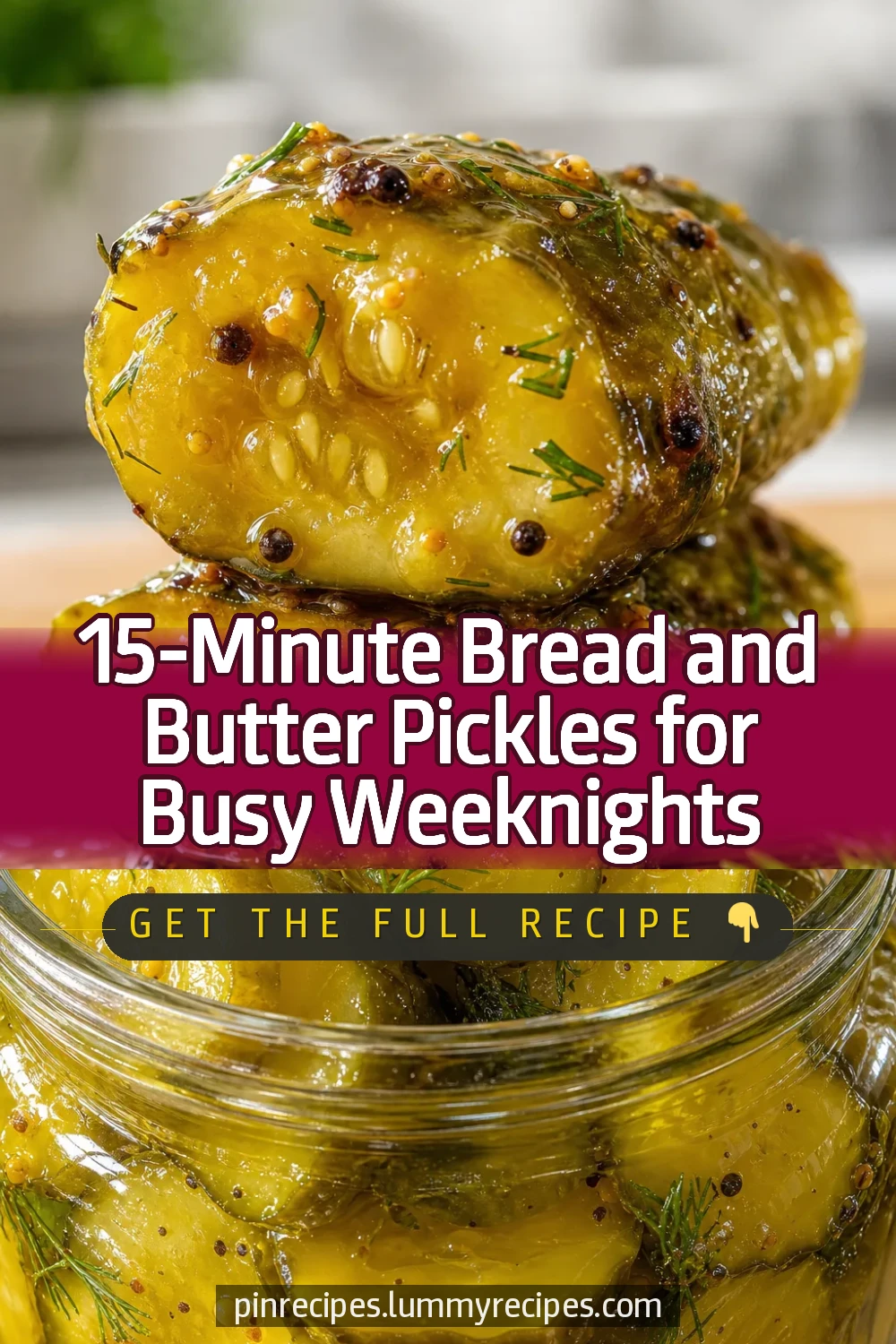 15-Minute Bread and Butter Pickles for Busy Weeknights
