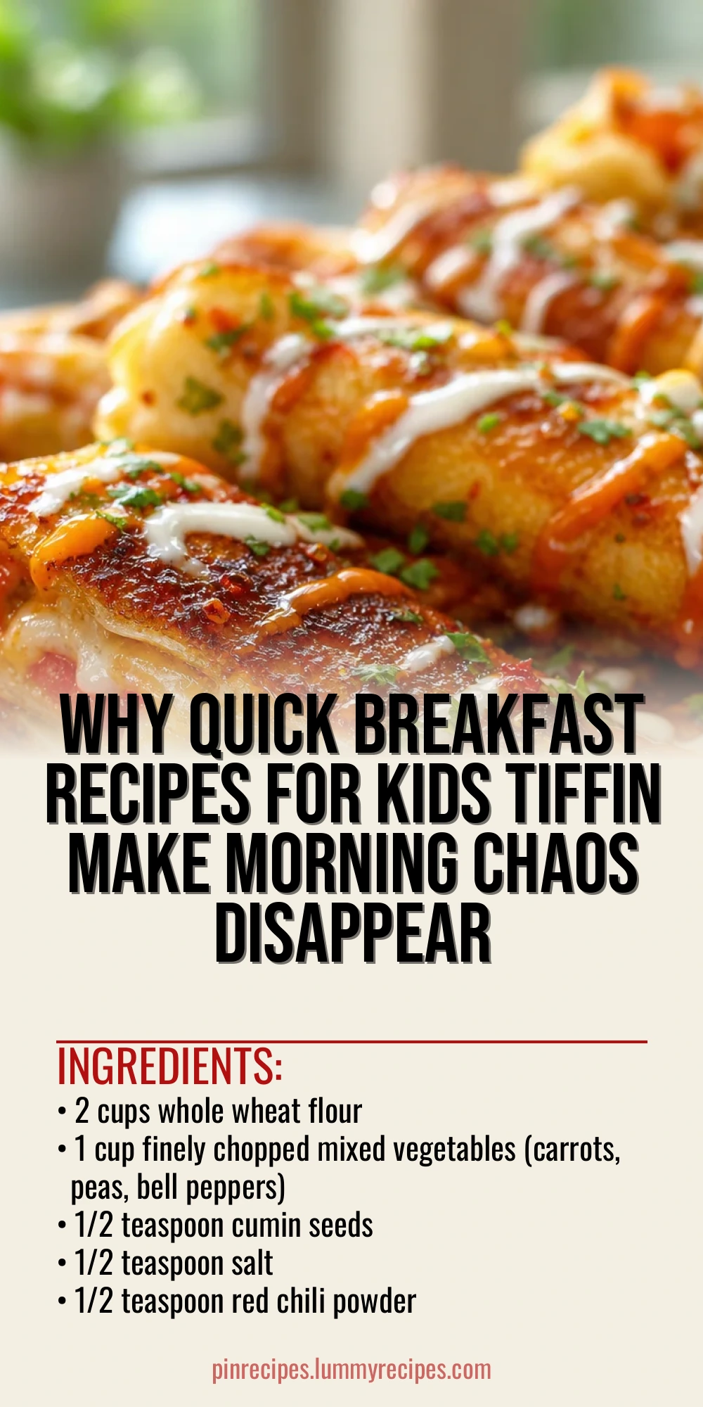 Why Quick Breakfast Recipes for Kids Tiffin Make Morning Chaos Disappear