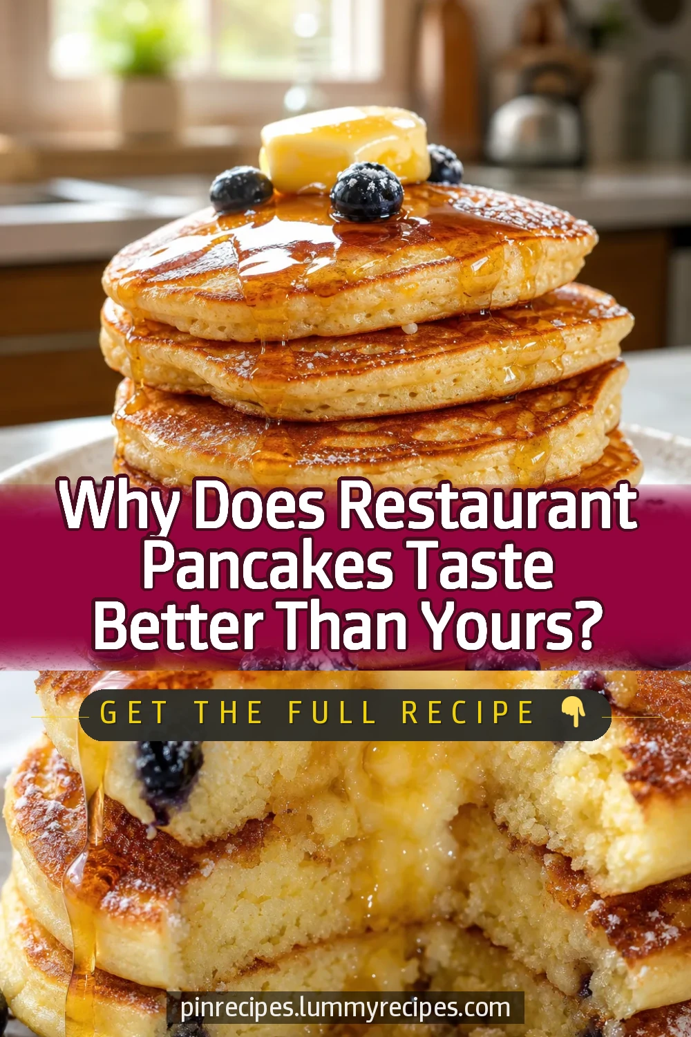 Why Does Restaurant Pancakes Taste Better Than Yours?