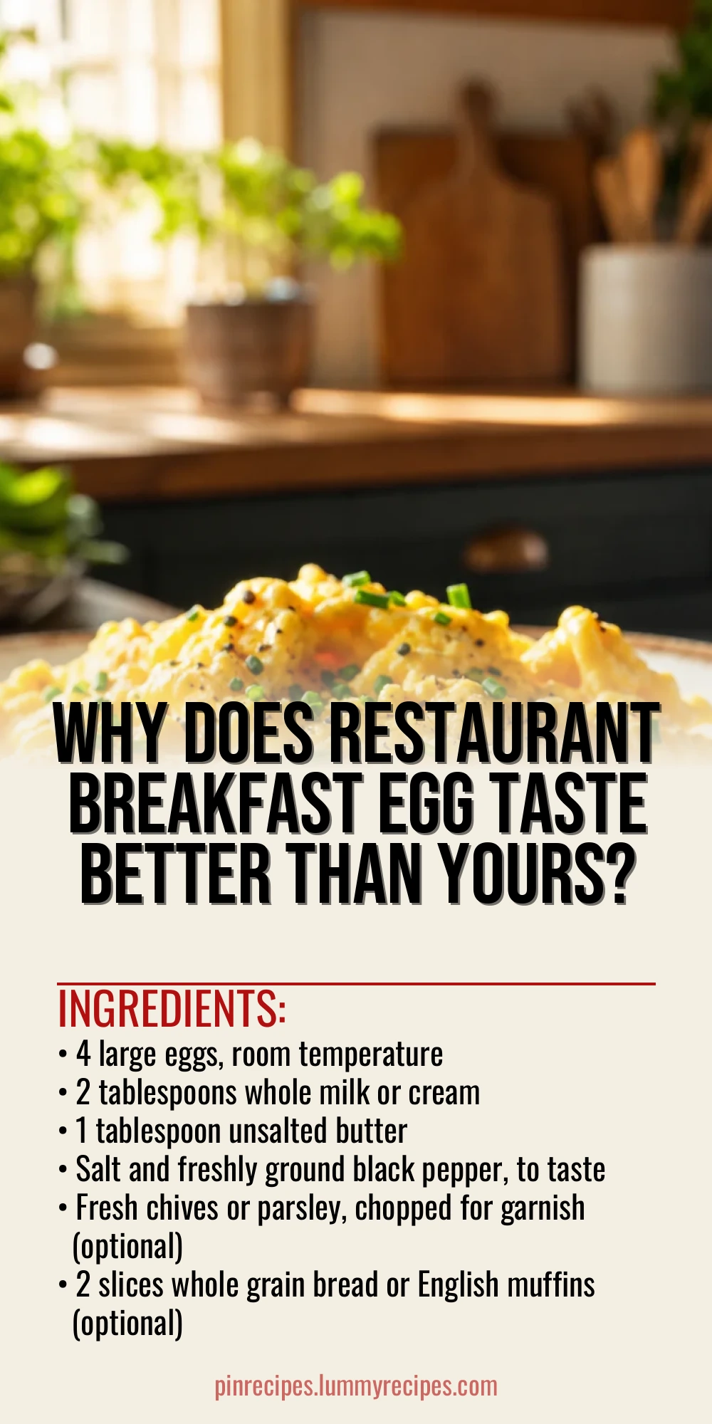 Why Does Restaurant Breakfast Egg Taste Better Than Yours?