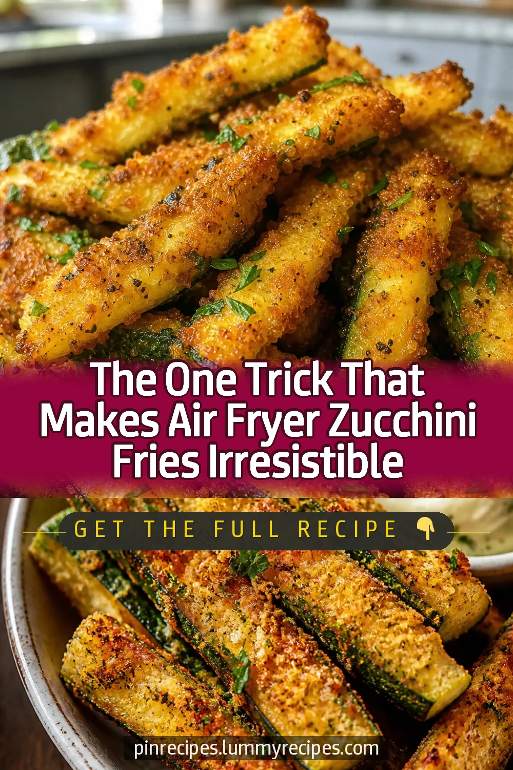 The One Trick That Makes Air Fryer Zucchini Fries Irresistible