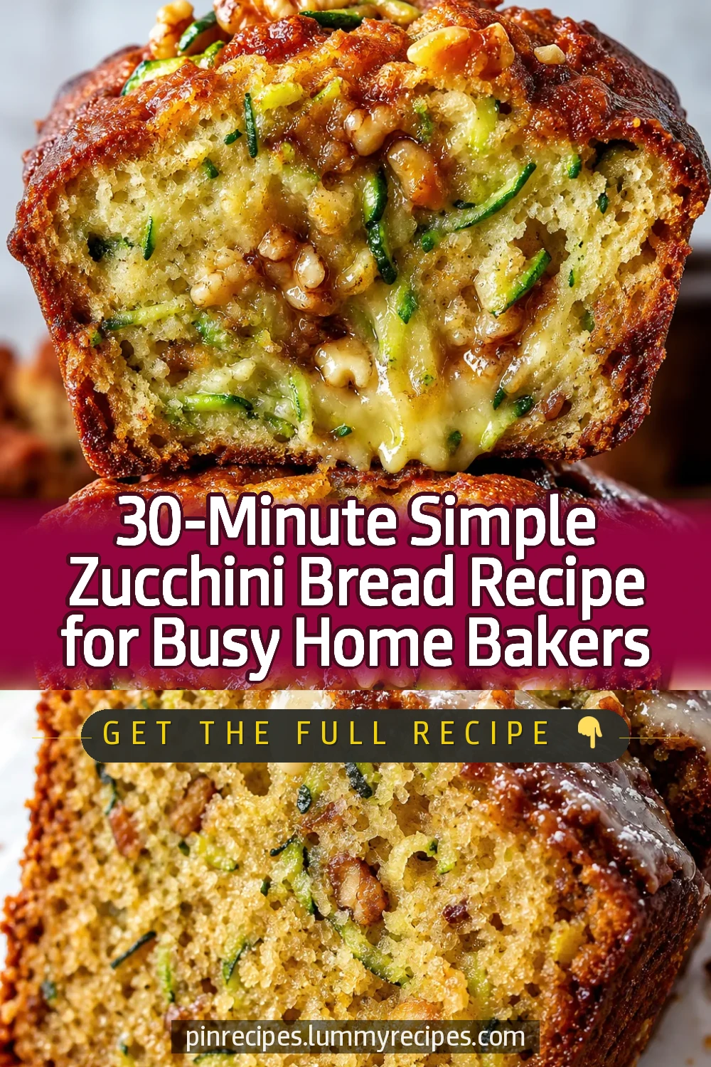 30-Minute Simple Zucchini Bread Recipe for Busy Home Bakers