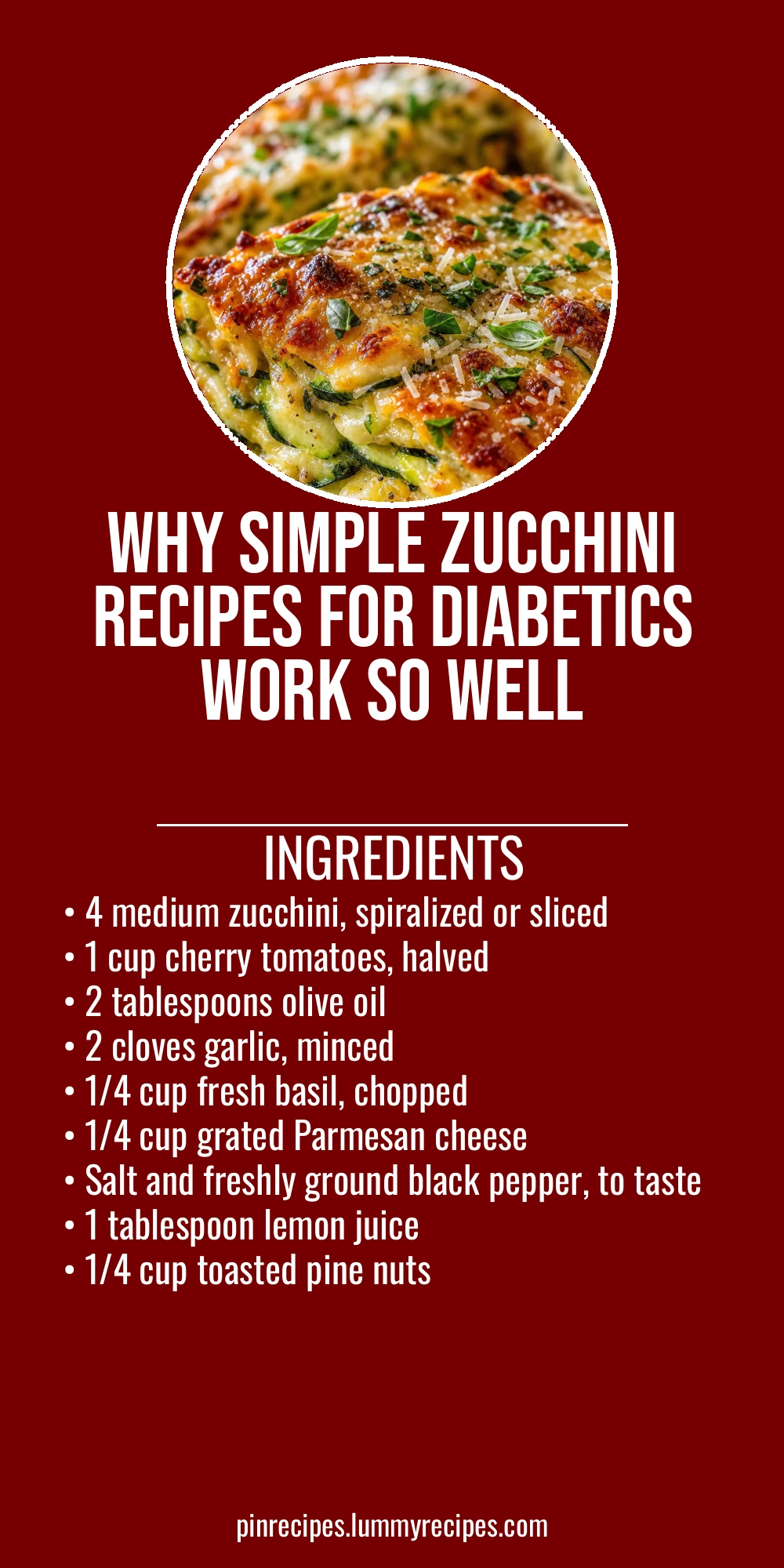 Why Simple Zucchini Recipes for Diabetics Work So Well