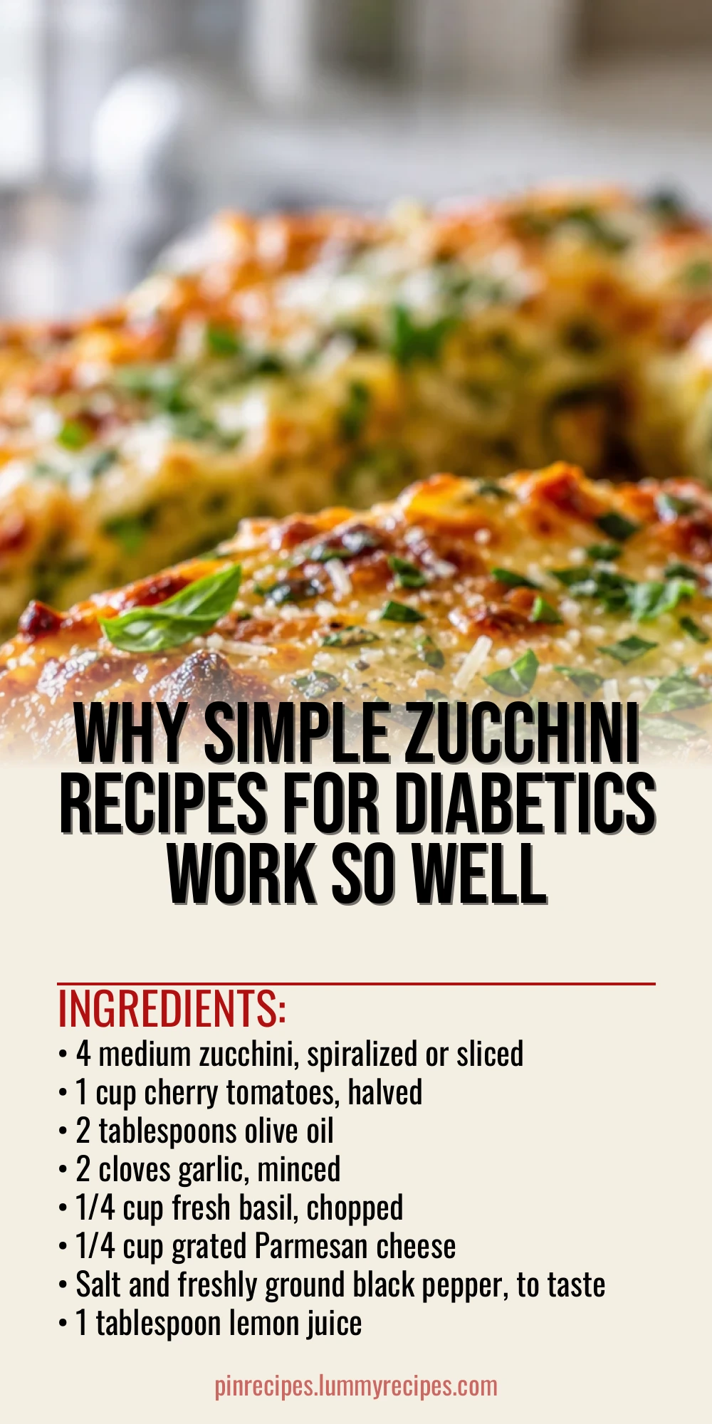 Why Simple Zucchini Recipes for Diabetics Work So Well