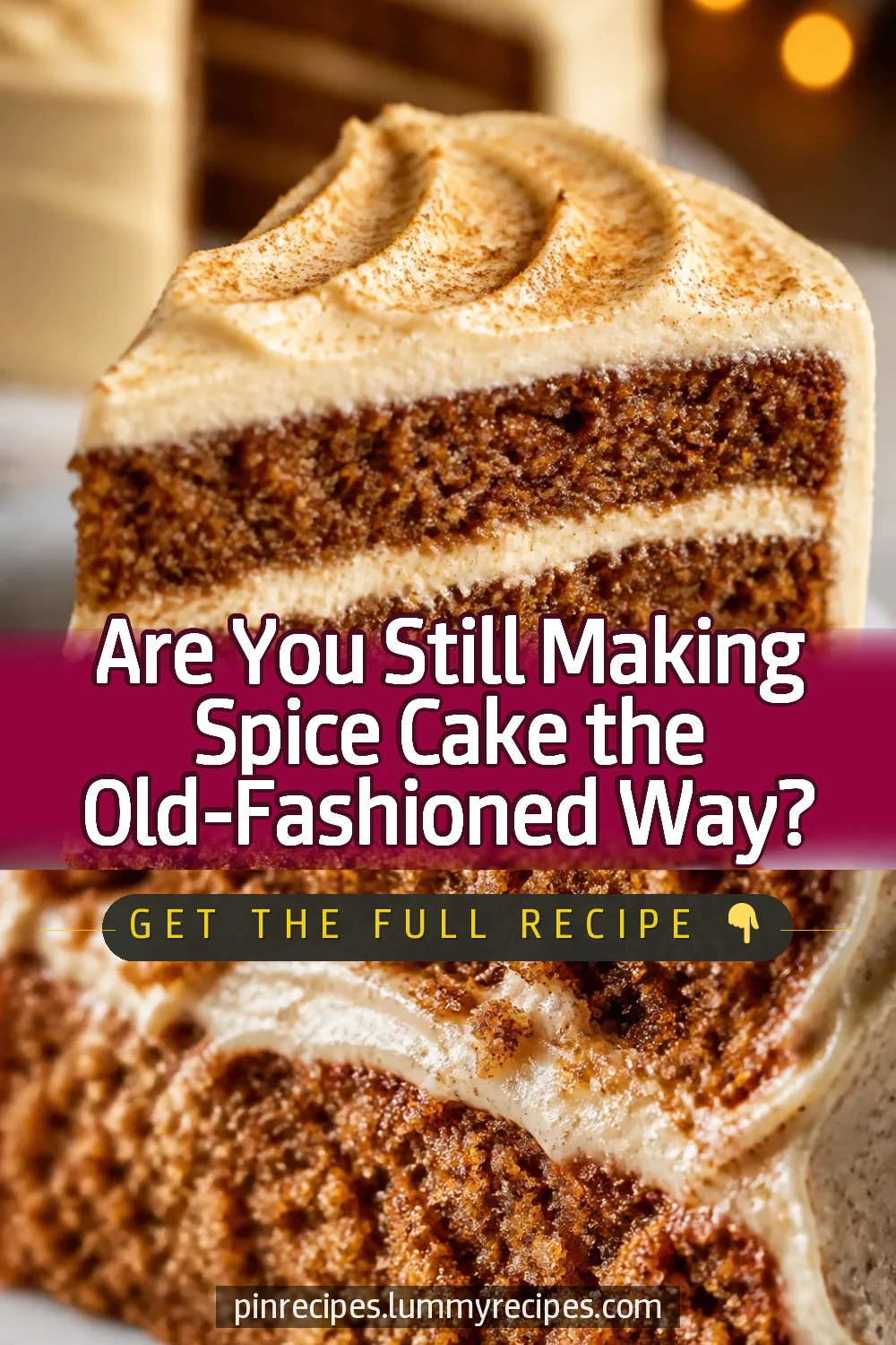 Are You Still Making Spice Cake the Old-Fashioned Way?