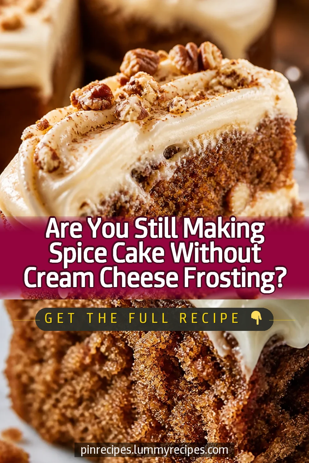Are You Still Making Spice Cake Without Cream Cheese Frosting?
