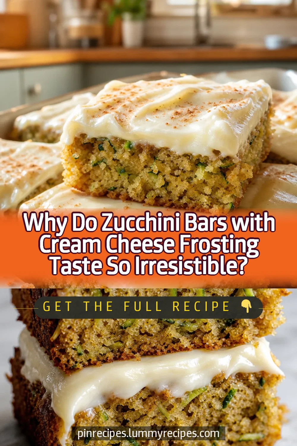 Why Do Zucchini Bars with Cream Cheese Frosting Taste So Irresistible?