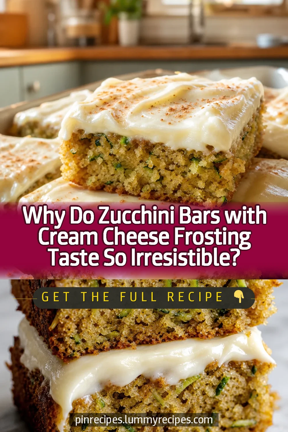 Why Do Zucchini Bars with Cream Cheese Frosting Taste So Irresistible?