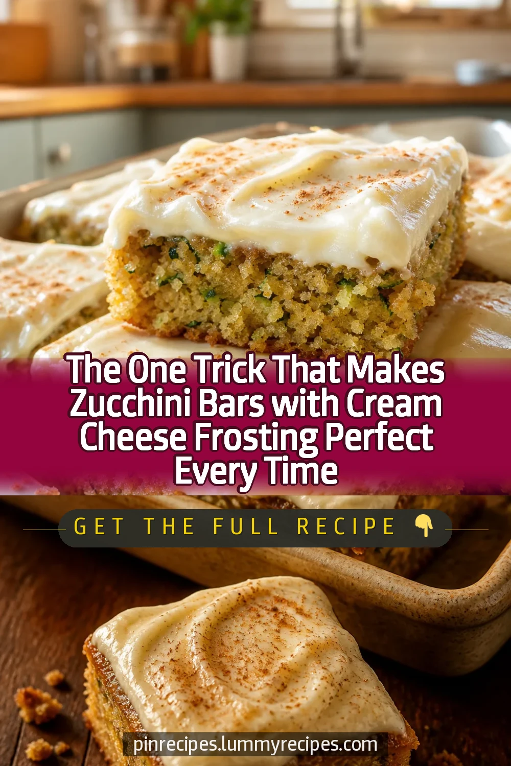 The One Trick That Makes Zucchini Bars with Cream Cheese Frosting Perfect Every Time